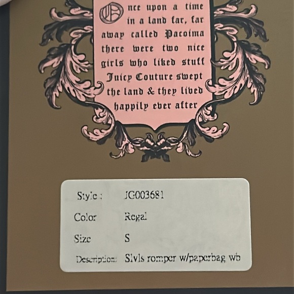 Y2K Juicy Couture Blue Jumpsuit.Terry cloth material,sleeveless,utility pockets - Picture 14 of 16